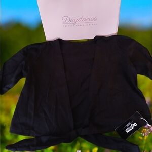 Women's Black Dance Shrug